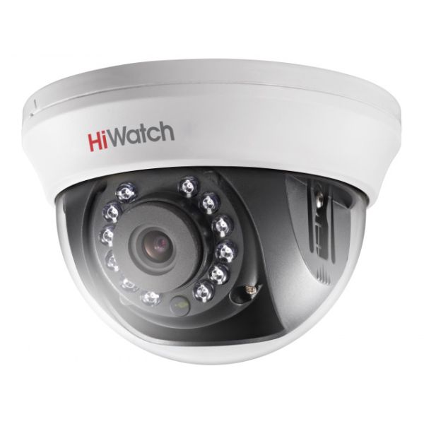 Купольная HD-TVI видеокамера HiWatch DS-T201(B) (6 мм) 2 Мп Купольная HD-TVI видеокамера HiWatch DS-T201(B) (6 мм) 2 Мп