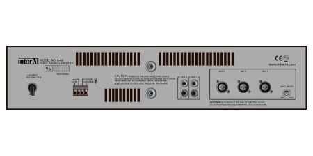 Усилитель мощности Inter-M A-60, 60Вт Усилитель мощности Inter-M A-60, 60Вт