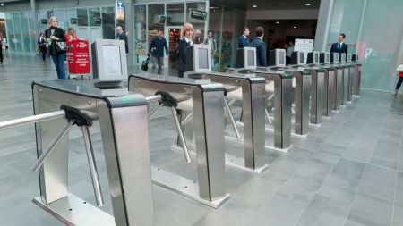 Турникет-трипод тумбовый Came XVia 001PSXV02 (с планками Антипаника) Турникет-трипод тумбовый Came XVia 001PSXV02 (с планками Антипаника)