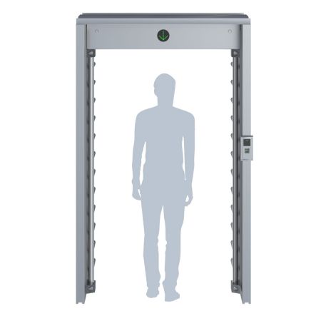 Полноростовой распашной турникет Блокпост Спектр СТ 5 двухстворчатый Полноростовой распашной турникет Блокпост Спектр СТ 5 двухстворчатый