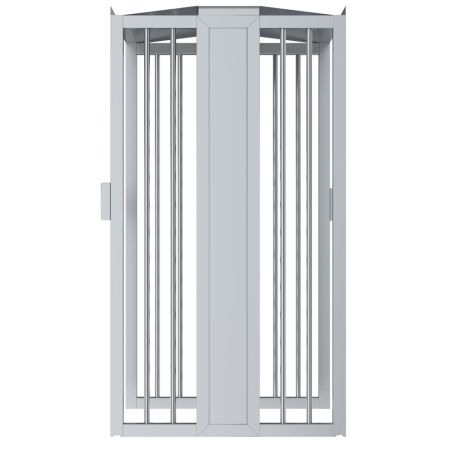 Полноростовой распашной турникет Блокпост Спектр СТ 5 двухстворчатый Полноростовой распашной турникет Блокпост Спектр СТ 5 двухстворчатый