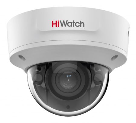 Антивандальная IP-камера 2Мп HiWatch IPC-D622-G2/ZS (2.8-12 мм) с моторизированным объективом Антивандальная IP-камера 2Мп HiWatch IPC-D622-G2/ZS (2.8-12 мм) с моторизированным объективом