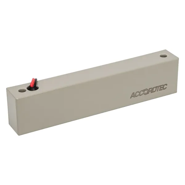 Электромагнитный замок AccordTec ML-180K с уголком, серый Электромагнитный замок AccordTec ML-180K с уголком, серый