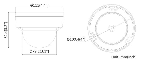 Антивандальная IP-камера 4Мп HiWatch DS-I402(C) (4 мм) с поддержкой PoE Антивандальная IP-камера 4Мп HiWatch DS-I402(C) (4 мм) с поддержкой PoE