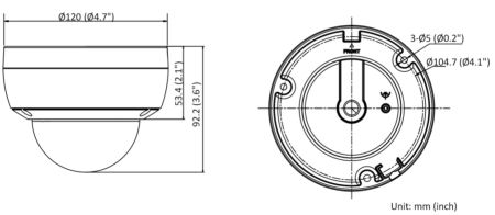 Антивандальная IP-камера 2Мп HiWatch DS-I252M (4 мм) Антивандальная IP-камера 2Мп HiWatch DS-I252M (4 мм)