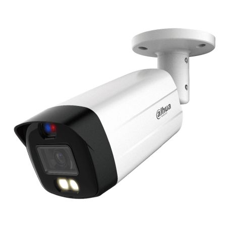 Уличная HD-CVI видеокамера Full-color 5Мп Dahua DH-HAC-ME1509THP-A-PV-0280B-S2 с сиреной и стробоскопом Уличная HD-CVI видеокамера Full-color 5Мп Dahua DH-HAC-ME1509THP-A-PV-0280B-S2 с сиреной и стробоскопом