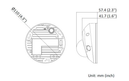 Миникупольная IP-видеокамера 2Мп HikVision DS-2CD2523G2-IS(D) (2.8 мм) с технологией AcuSense Миникупольная IP-видеокамера 2Мп HikVision DS-2CD2523G2-IS(D) (2.8 мм) с технологией AcuSense