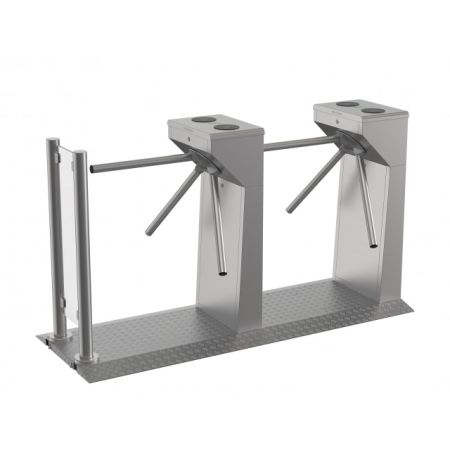 Турникет-трипод HikVision DS-K3G200LX-R/Dm55 с планками Турникет-трипод HikVision DS-K3G200LX-R/Dm55 с планками