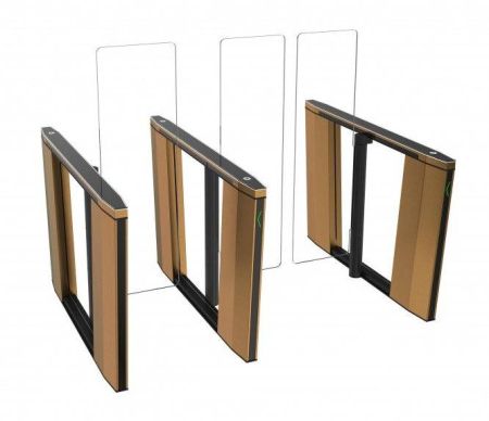 Боковой модуль скоростного распашного турникета Cominfo EasyGate Superb