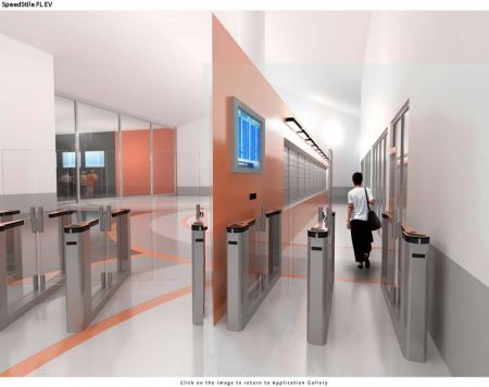 Автоматизированная проходная Gunnebo SpeedStile FL EV с корпусом 1500 мм Автоматизированная проходная Gunnebo SpeedStile FL EV с корпусом 1500 мм