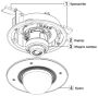 Купольная встраиваемая IP-видеокамера 2Мп Wisenet XND-6081RF (2.8-12 мм) Купольная встраиваемая IP-видеокамера 2Мп Wisenet XND-6081RF (2.8-12 мм)