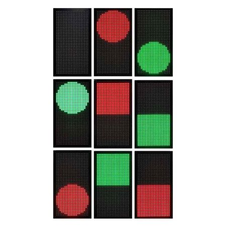 Светодиодный двухсекционный светофор Инфопаркинг ИС-1/MATRIX(1Q8/220/160Х32/УНИВ.) Светодиодный двухсекционный светофор Инфопаркинг ИС-1/MATRIX(1Q8/220/160Х32/УНИВ.)