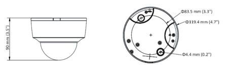Антивандальная IP-видеокамера 8Мп HikVision DS-2CD2185G0-IMS (2.8 мм) с HDMI выходом Антивандальная IP-видеокамера 8Мп HikVision DS-2CD2185G0-IMS (2.8 мм) с HDMI выходом