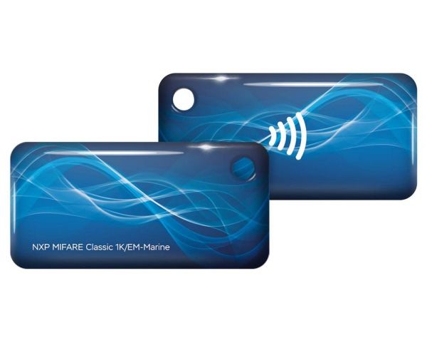 Брелок комбинированный EM-Marine + Mifare Plus SE 1K, 4/7 byte UID (и режим SL1 (Classic )) Брелок комбинированный EM-Marine + Mifare Plus SE 1K, 4/7 byte UID (и режим SL1 (Classic ))