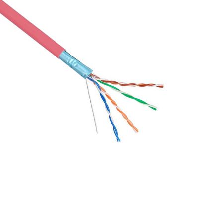 Кабель витая пара экранированный F/UTP ЛЮ-КСС-5e.4.Ф10ВХ.53К3, внутренний Кабель витая пара экранированный F/UTP ЛЮ-КСС-5e.4.Ф10ВХ.53К3, внутренний