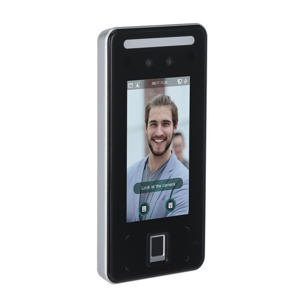 Биометрический уличный терминал доступа AI Dahua DHI-ASI6214J-MFW с распознаванием лиц, отпечатков и Mifare карт Биометрический уличный терминал доступа AI Dahua DHI-ASI6214J-MFW с распознаванием лиц, отпечатков и Mifare карт