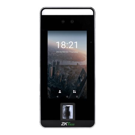 Биометрический считыватель ZKTeco SpeedFace-V5L с распознаванием лиц и отпечатков пальцев Биометрический считыватель ZKTeco SpeedFace-V5L с распознаванием лиц и отпечатков пальцев