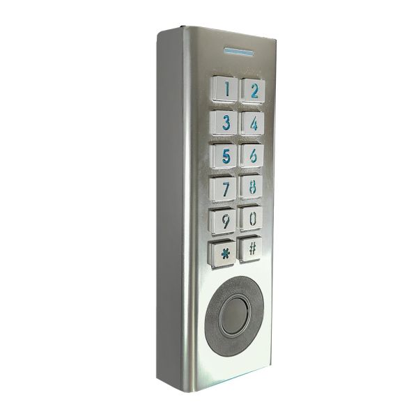 Кодонаборная панель Tantos TS-KBD-Bio 2 со считывателем отпечатков пальцев и карт Em-marin Кодонаборная панель Tantos TS-KBD-Bio 2 со считывателем отпечатков пальцев и карт Em-marin