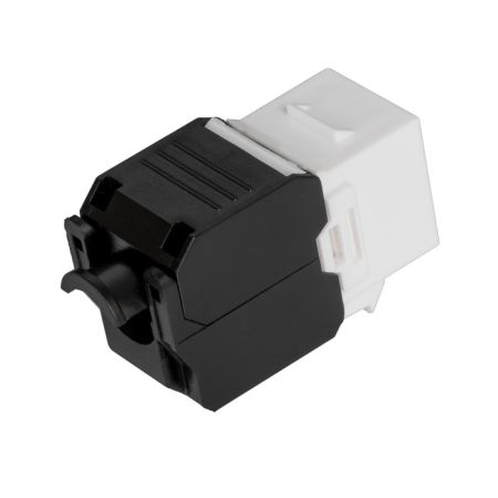 Модуль коммутационный ЛЮ-МКС-5e.8К39.Би, тип Keystone 180°, UTP,, кат.5e, самозажимной Модуль коммутационный ЛЮ-МКС-5e.8К39.Би, тип Keystone 180°, UTP,, кат.5e, самозажимной