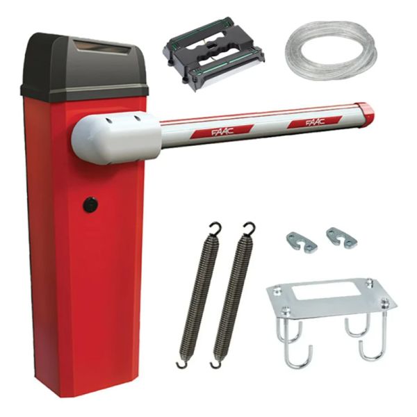 Шлагбаум автоматический FAAC B614/5 с подсветкой и круглой стрелой 5 м Шлагбаум автоматический FAAC B614/5 с подсветкой и круглой стрелой 5 м