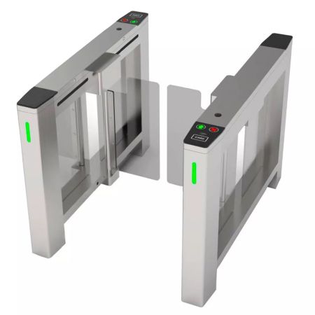 Турникет распашной ZKTeco SBTL500 без считывателей (со створками) Турникет распашной ZKTeco SBTL500 без считывателей (со створками)