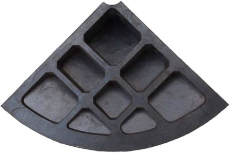 Съезд с бордюра резиновый СР-100-1 концевая часть Съезд с бордюра резиновый СР-100-1 концевая часть