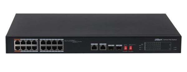 Управляемый POE коммутатор 18-портовый Dahua DH-PFS3218-16ET-135 Управляемый POE коммутатор 18-портовый Dahua DH-PFS3218-16ET-135