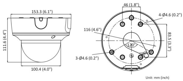 Антивандальная IP-камера 8Мп HiWatch IPC-D682-G2/ZS (2.8-12 мм) с EXIR-подсветкой до 40м Антивандальная IP-камера 8Мп HiWatch IPC-D682-G2/ZS (2.8-12 мм) с EXIR-подсветкой до 40м
