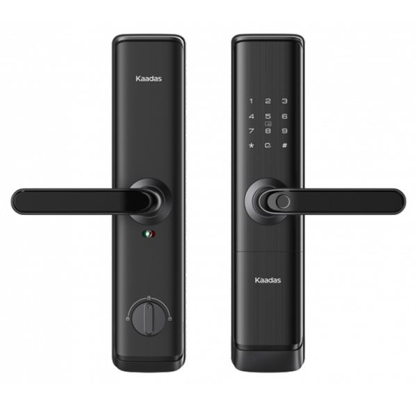 Электронный биометрический замок Kaadas S110-5W, врезной, с отпечатком пальца Электронный биометрический замок Kaadas S110-5W, врезной, с отпечатком пальца