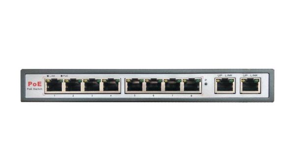 Неуправляемый POE коммутатор Bas-IP SH-20.8 Неуправляемый POE коммутатор Bas-IP SH-20.8