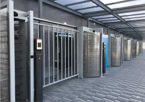 Турникет полноростовой Came Guardian PSGS4, уличный, из окрашенной стали Турникет полноростовой Came Guardian PSGS4, уличный, из окрашенной стали