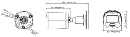 Уличная HD-TVI видеокамера 2Мп HikVision ColorVu DS-2CE10DF3T-FS (2.8 мм) с микрофоном (AoC) Уличная HD-TVI видеокамера 2Мп HikVision ColorVu DS-2CE10DF3T-FS (2.8 мм) с микрофоном (AoC)
