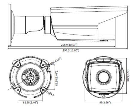 Уличная IP-видеокамера 2Мп HikVision DS-2CD2T23G0-I8 (4 мм) с ИК-подсветкой 80 м Уличная IP-видеокамера 2Мп HikVision DS-2CD2T23G0-I8 (4 мм) с ИК-подсветкой 80 м