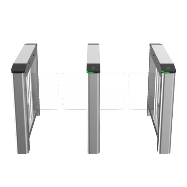 Боковой модуль распашного турникета HikVision DS-K3B220LX-L/Dp65 (левый), со створкой