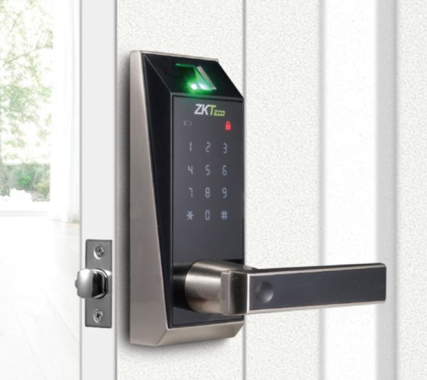Электронный замок ZKTeco AL20DB-Z1 со считывателем отпечатков пальцев и Bluetooth Электронный замок ZKTeco AL20DB-Z1 со считывателем отпечатков пальцев и Bluetooth