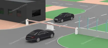 Противотаранный шлагбаум ВПШ-L, выдвижной, автоматический, 20 тонн Противотаранный шлагбаум ВПШ-L, выдвижной, автоматический, 20 тонн