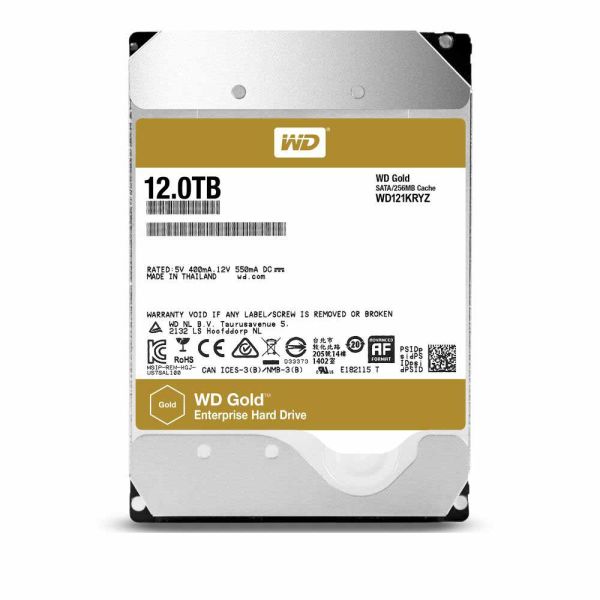 Жесткий диск Western Digital Gold WD121KRYZ 12 ТБ Жесткий диск Western Digital Gold WD121KRYZ 12 ТБ