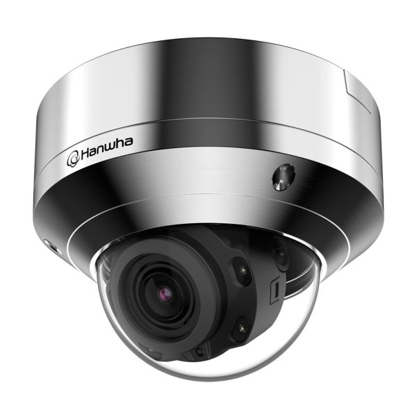 Антивандальная сетевая нержавеющая IP-видеокамера 5Мп Wisenet XNV-8080RSA (3.9-9.4 мм) Антивандальная сетевая нержавеющая IP-видеокамера 5Мп Wisenet XNV-8080RSA (3.9-9.4 мм)