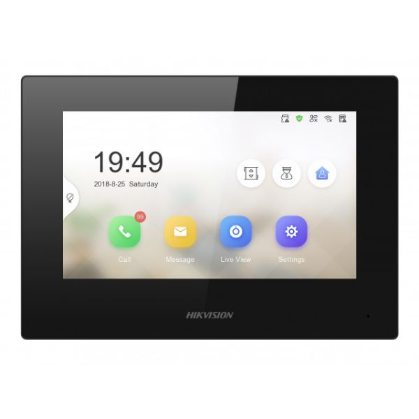 IP-видеодомофон 7″ HikVision DS-KH6320-LE1(B) с питанием по PoE IP-видеодомофон 7″ HikVision DS-KH6320-LE1(B) с питанием по PoE