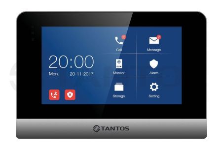 IP-монитор видеодомофона Tantos EasyMon-WiFi (PoE) с сенсорным экраном 7" IP-монитор видеодомофона Tantos EasyMon-WiFi (PoE) с сенсорным экраном 7"