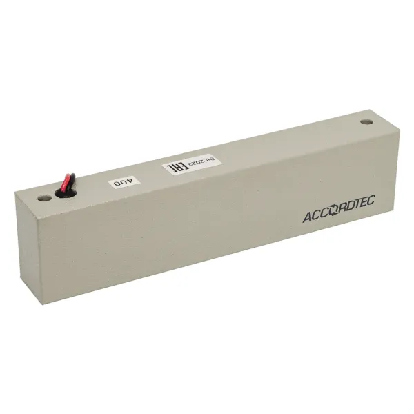 Электромагнитный замок AccordTec ML-350N с уголком, серый Электромагнитный замок AccordTec ML-350N с уголком, серый