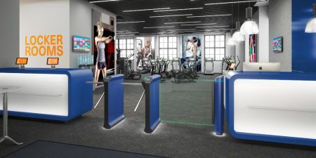 Распашной двухпроходной турникет Magnetic mWing с закаленными створками 600 и 900 мм Распашной двухпроходной турникет Magnetic mWing с закаленными створками 600 и 900 мм