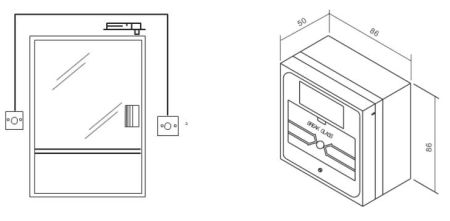Кнопка аварийного выхода HikVision DS-K7PEB (зеленая) Кнопка аварийного выхода HikVision DS-K7PEB (зеленая)