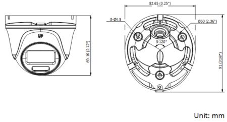Уличная HD-TVI видеокамера 5Мп ColorVu HiWatch DS-T503L (3.6 мм) Уличная HD-TVI видеокамера 5Мп ColorVu HiWatch DS-T503L (3.6 мм)