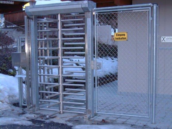 Полноростовой турникет Gotschlich Ecco 90 HE Stainless (6ELE4A0HC)