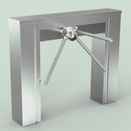 Турникет-трипод тумбовый Ростов-Дон ТТ10М1-У-П из нержавеющей стали Турникет-трипод тумбовый Ростов-Дон ТТ10М1-У-П из нержавеющей стали