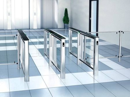 Турникет PERCo-ST-01 "Скоростной проход" с распашными створками увеличенной высоты PERCo-ATG-300H (ширина створки 300 мм, высота 1300 мм) Турникет PERCo-ST-01 "Скоростной проход" с распашными створками увеличенной высоты PERCo-ATG-300H (ширина створки 300 мм, высота 1300 мм)