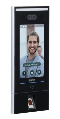 Биометрический терминал доступа AI Dahua DHI-ASI7214X с распознаванием лиц, отпечатков и УРВ Биометрический терминал доступа AI Dahua DHI-ASI7214X с распознаванием лиц, отпечатков и УРВ