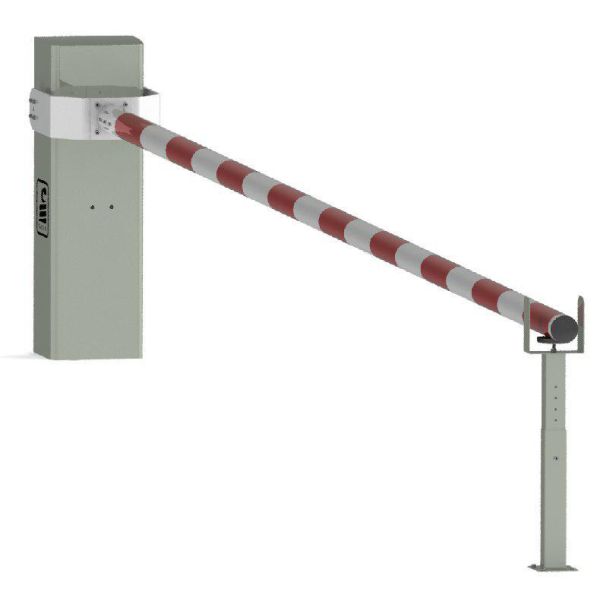 Шлагбаум автоматический Фантом Пром-Гранд-Арктик с обогревателем и круглой стрелой 6 метров Шлагбаум автоматический Фантом Пром-Гранд-Арктик с обогревателем и круглой стрелой 6 метров