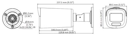 Уличная HD-TVI видеокамера 2Мп HikVision ColorVu DS-2CE19DF8T-AZE (2.8-12 мм) с технологией PoC Уличная HD-TVI видеокамера 2Мп HikVision ColorVu DS-2CE19DF8T-AZE (2.8-12 мм) с технологией PoC